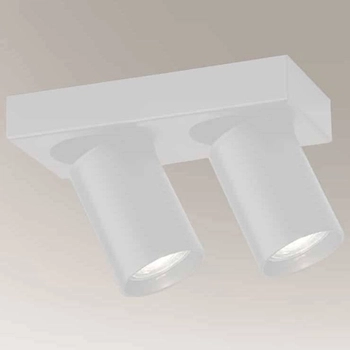 Sufitowa LAMPA regulowana TARUMI 7973 Shilo metalowa OPRAWA industrialne tuby białe