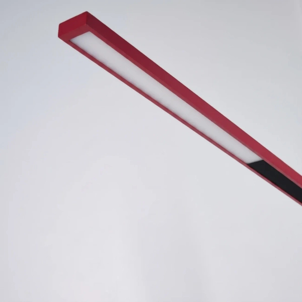 Regulowana lampa podłogowa ONTARIO czerwona AZ7203 15W LED 3000K
