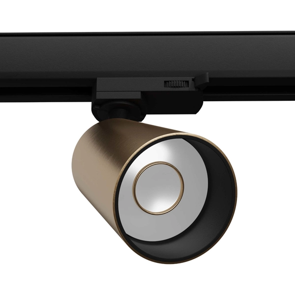 Lampa sufitowa do szyny trzyfazowej AURA MYL.00569 tuba regulowana mosiądz