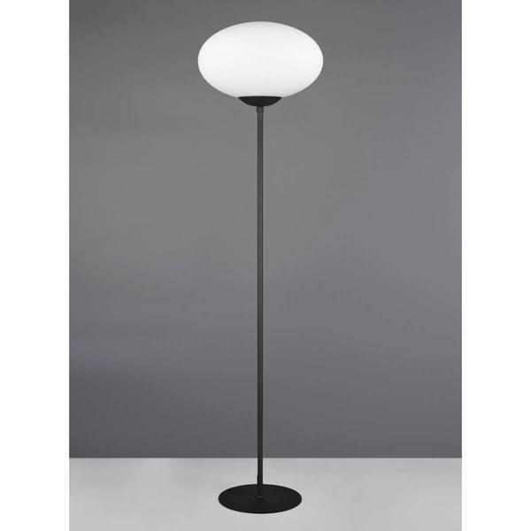 Lampa podłogowa sypialniana FOMENTO 463100132 Trio metalowa biały czarny