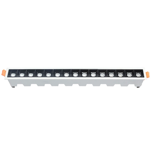 Lampa liniowa 591 Domeno LED 30W 4000K podtynkowa biała