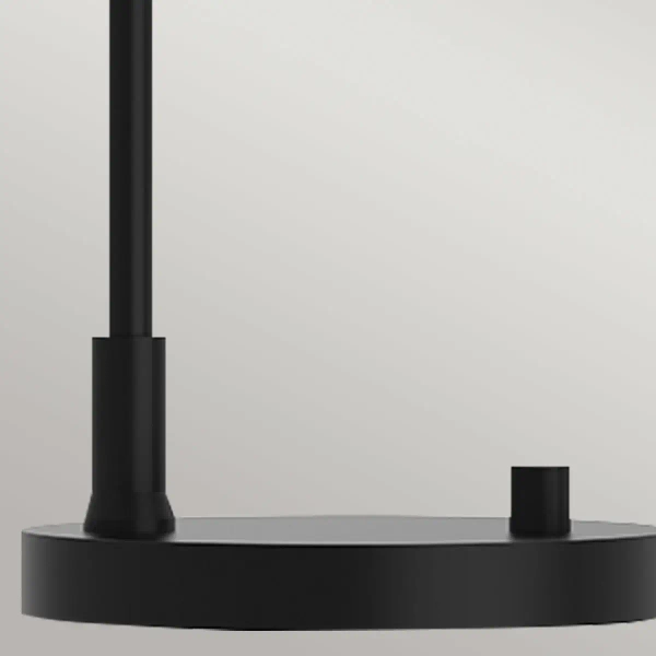 Nocna lampa sypialniana Remyck ALM-REMYCK-TL-BK z przełącznikiem czarna