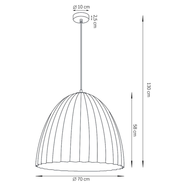 Lampa zwisająca Telma 32028 Sigma do kuchni czarna miedziana
