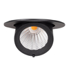Regulowana lampa wpuszczana RUBIO H0133 Maxlight LED 10W 3000K okrągła czarny 