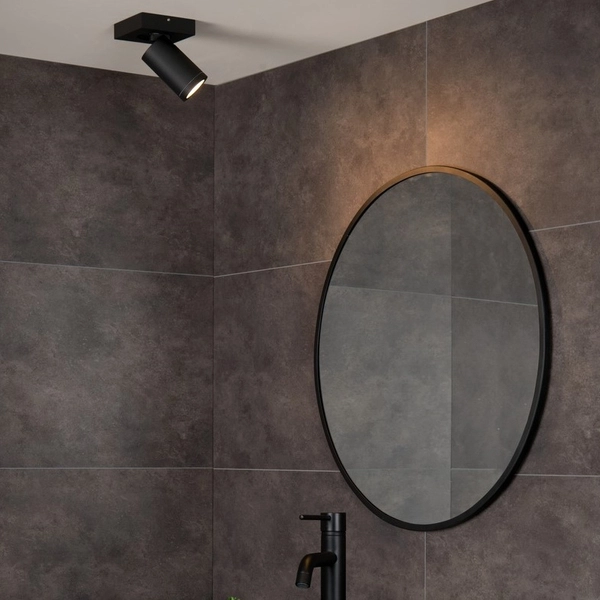 Regulowana lampa sufitowa Taylor 09930/05/30 czarna tuba do pokoju