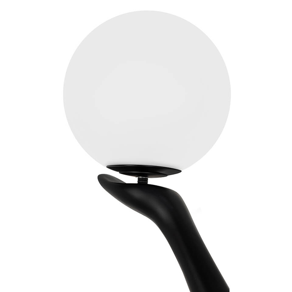 Podłogowa lampa Human Ballerina MSE010100359 Moosee metalowa czarna