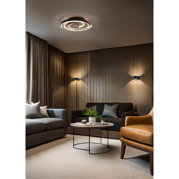 Kinkiet ścienny góra-dół LACAPO 223410132 Trio LED 4,3W 3000K czarny