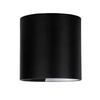 Okrągła LAMPA sufitowa IOS 8736 Nowodvorski metalowy downlight LED 20W 4000K tuba plafon do przedpokoju czarny