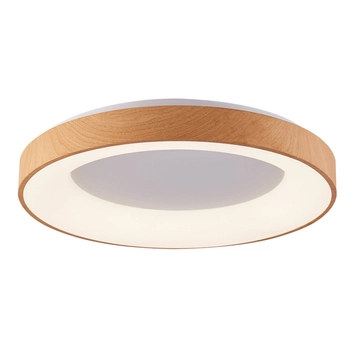 Lampa z pilotem sufitowa Santana AZ4997 LED 80W 3000-6500K drewno