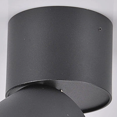 Nowoczesna tuba do holu ASTRA 314055 downlight regulowany czarny