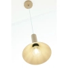 Wisząca lampa stożek VITRUM kaszmirowa 1xE27 nad stół 41544