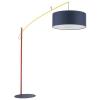 Stojąca lampa do sypialni POISE 11430 łukowa wielokolorowa