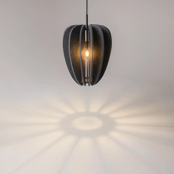 Jadalniana lampa wisząca Cambio MOD398PL-01GR nad wyspę czarna