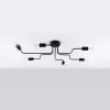 Loftowa lampa sufitowa VECTOR SL.1447 metalowa czarna