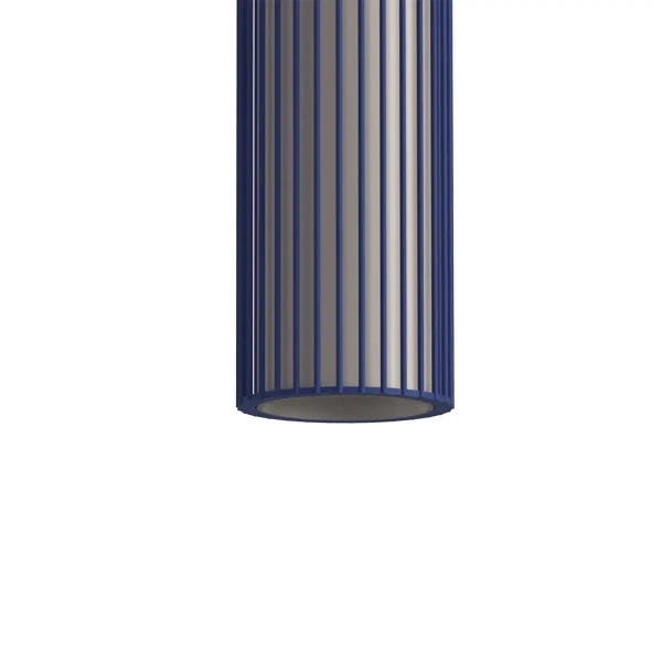 Sypialniana wisząca lampa CAMELEON SINGLES 12196 druciana granatowa