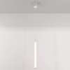 Lampa pojedyncza wisząca podłużna LED 20W 3000K biała Ray OUTLET