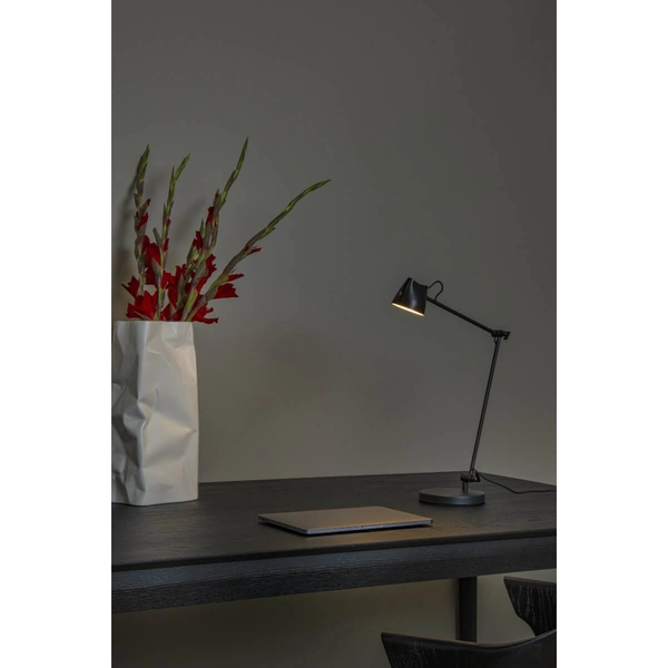 Stołowa lampka z regulacją MILNE 44616/06/30 LED 8W 2700K czarna