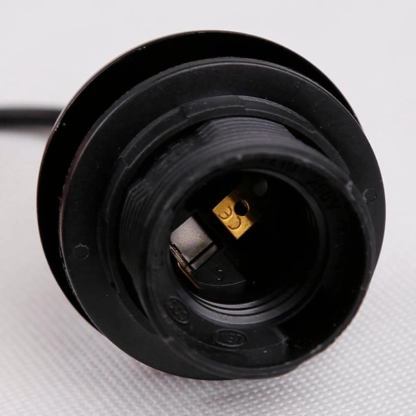 Wisząca lampa nad stół Bistro 33-00576 szklana brązowa czarna