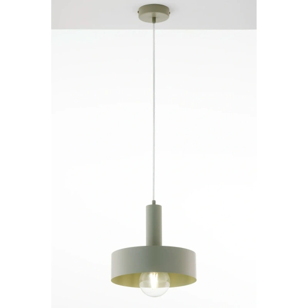 Wisząca lampa szałwiowa VITRUM metalowa 1xE27 do jadalni koło 41547