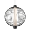 Druciana lampa wisząca Kyoto ML0526 Milagro LED 32W 3000K czarny