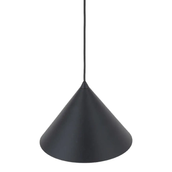 Zwisająca lampa do kuchni Cono 6630 stożkowa nad blat czarny