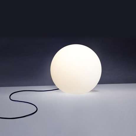 Zewnętrzna LAMPA stojąca Ø30 CUMULUS S 6976 Nowodvorski ogrodowa OPRAWA kula dekoracyjna outdoor ball IP44 biała