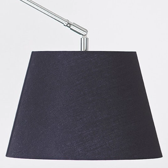 Klasyczny kinkiet ścienny zestaw Adam AZ1843+AZ2600 regulacja satyna czarny