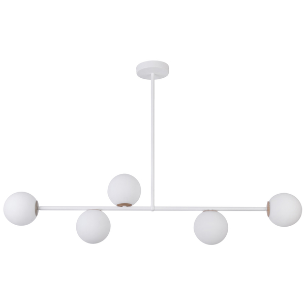 LAMPA sufitowa GAMA 33187 Sigma loftowa OPRAWA szklane kule balls modernistyczne molekuły białe