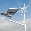 Hybrydowa latarnia uliczna Windsun WS-G06-60W+FA1M+SO4M Greenie LED 60W IP66 biała
