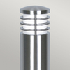 Lampa zewnętrzna stojąca GZ-SANDBANKS-B Garden Zone metal srebrna