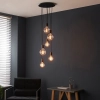 Wisząca lampa na kablu Studio 81535 loftowa czarny matowy