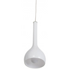 Skandynawska lampa wisząca Soul nad stolik do salonu biała