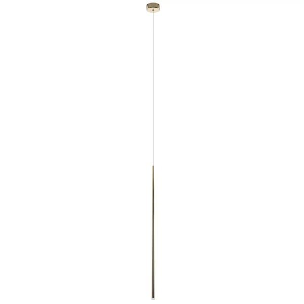 Złota lampa wisząca Lousie nowoczesna LED 3W 3000k nad stolik