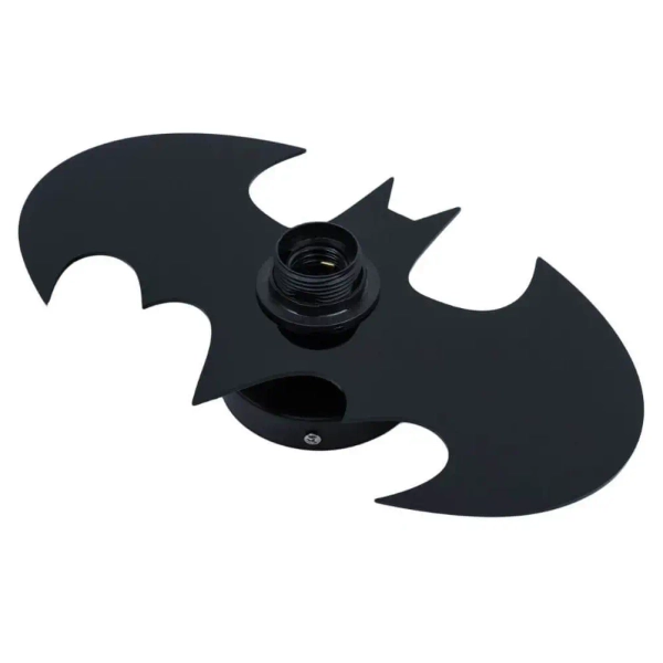 Dziecięca lampa ścienna ORIGAMI-BATMAN2 metalowa nietoperz czarny