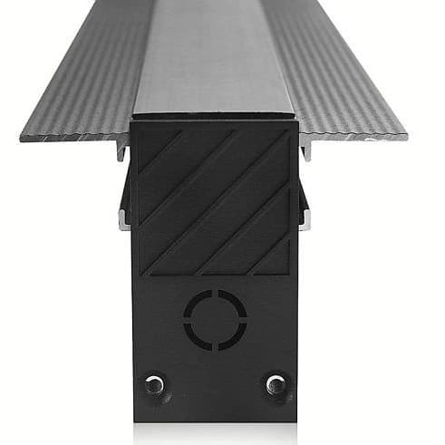 Podtynkowy system szynowy 3-fazowy 460 Domeno LED magnetyczny czarny