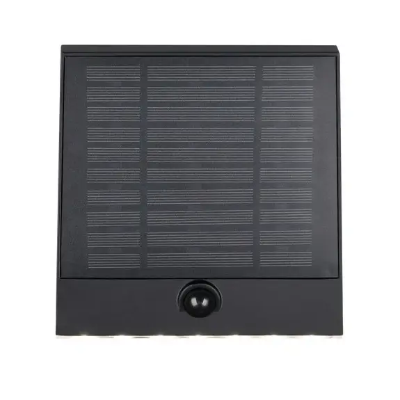 Elewacyjna lampa ALVORADA R23326102 LED 7W 4000K IP44 solarna czarny