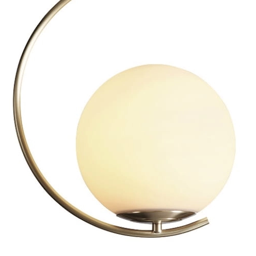 Sufitowa lampa nowoczesna CGSICKC szklana kula mosiądz