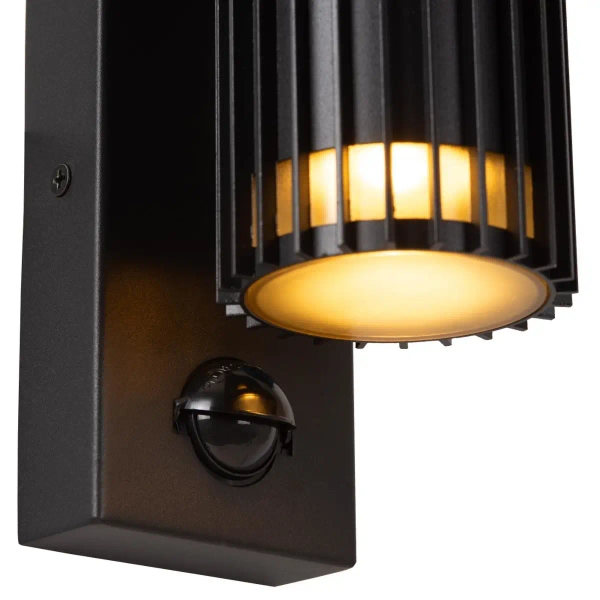 Zewnętrzny elewacyjny kinkiet Timbala 11839/01/30 tuba IP44 czarny