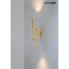 Ścienna lampa LED Macaroon MSE010100376 Moosee 5,5W 3000K metalowa złota