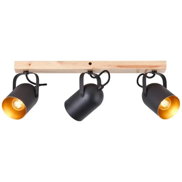 Loftowa lampa sufitowa Tronte 99797/86 regulowana złoty czarny