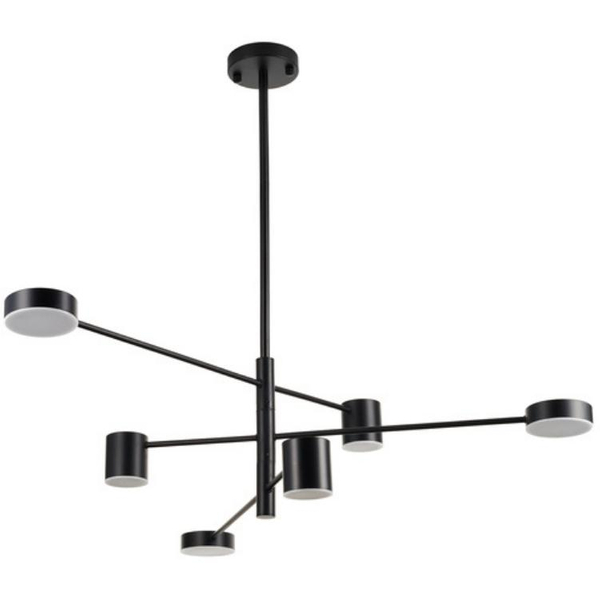 Regulowana lampa sufitowa Clex ST-8102P-6 Step LED 8W 3000K czarna