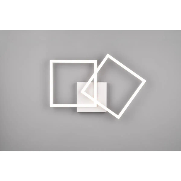 Kwadratowa lampa TRAIL R64492131 biała LED 20W 4000K sufitowa