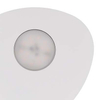 Sufitowa lampa nowoczesna Organic 8305 metalowy plafon biały hol