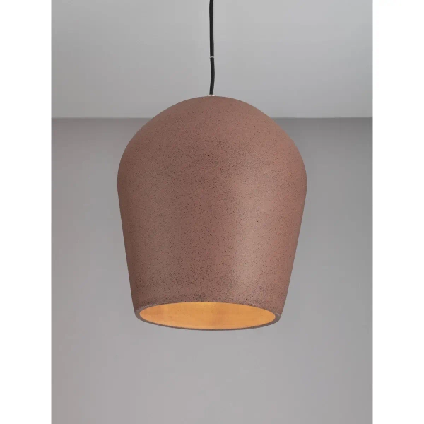 Łazienkowa owalna lampa PLONZIE LE45287 12W IP55 czerwony