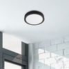 Plafon LAMPA sufitowa FOSTER 3283 Rabalux okrągła OPRAWA metalowa LED 28W 2700K - 5000K plafoniera z pilotem czarna