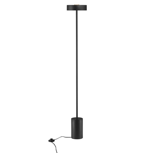 Lampa stojąca do salonu VIRASORO LE44947 LED 17W 3000K czarna