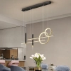 Lampa wisząca Forma CGFORMA390 LED 30W 3000-6000K do salonu złoty czarny
