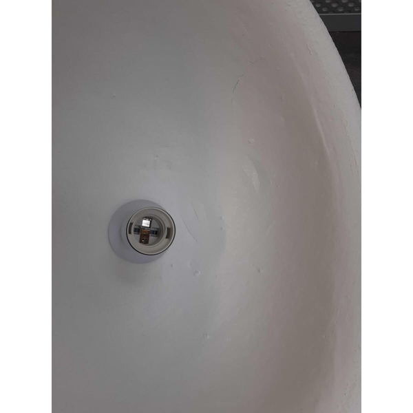 Regulowana lampa do salonu Stone DN426-600 wiszący kamień metalowy biały outlet