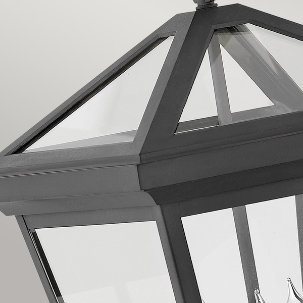 Lampa elewacyjna QN-ALFORD-PLACE2-L-MB ogrodowa czarna