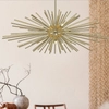 Wisząca lampa nad stół URCHIN P0491-09E-F7DY rurki gwiazda złoty